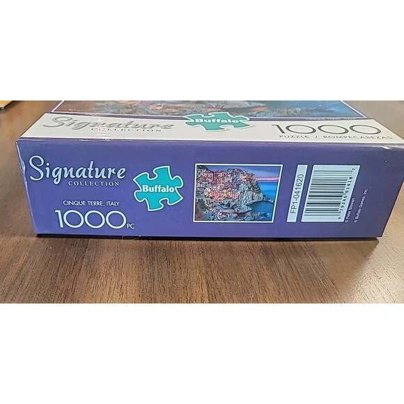 Buffalo Games Cinque Terre Puzzle – 1000 Pc Signature Collection GUC - Picture 2 of 4